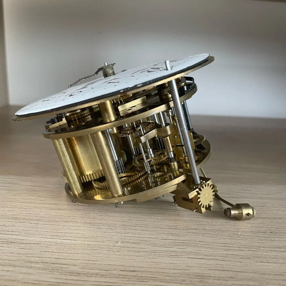 Antique French clock part